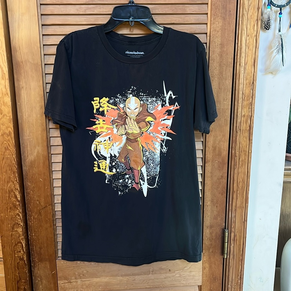 Avatar The Last Airbender Graphic Black Tee